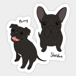 Brindle Babies Sticker